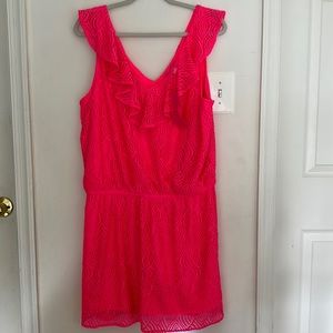 NWT Lilly Pulitzer Alessa romper. Size XL